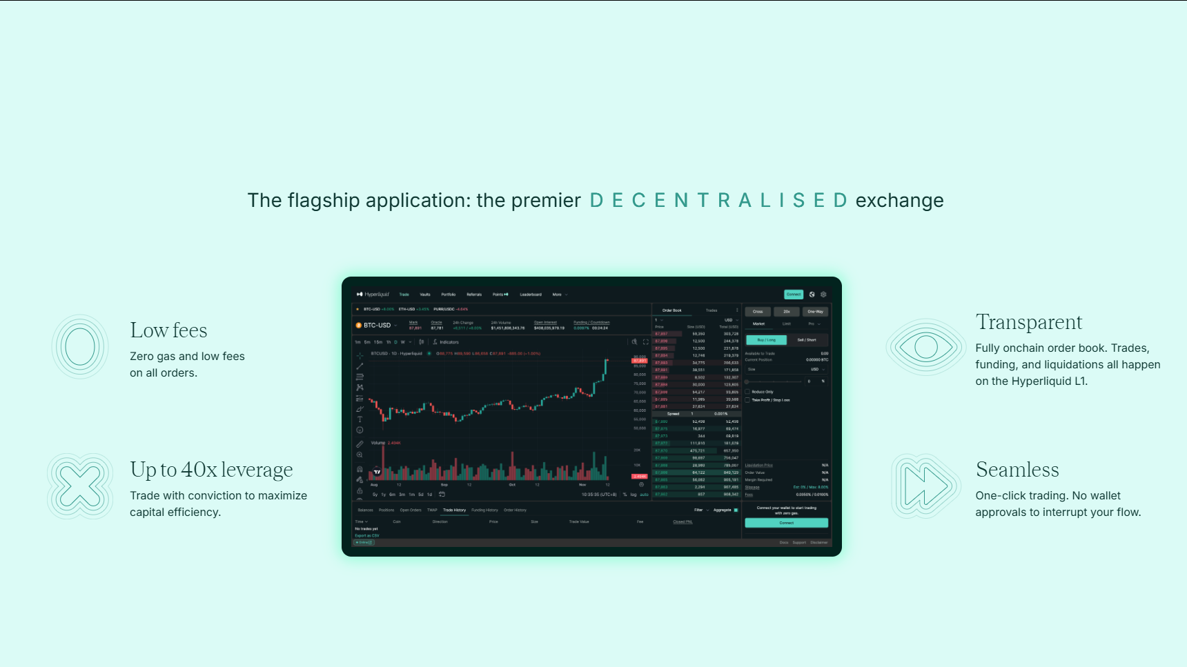 Decentralized network illustration